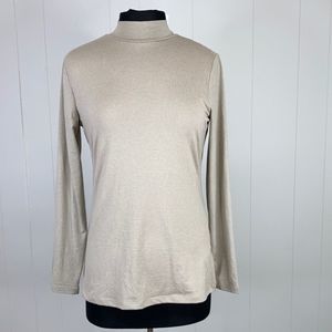 32 Degrees Cozy Heat Mock-Neck Top--Large